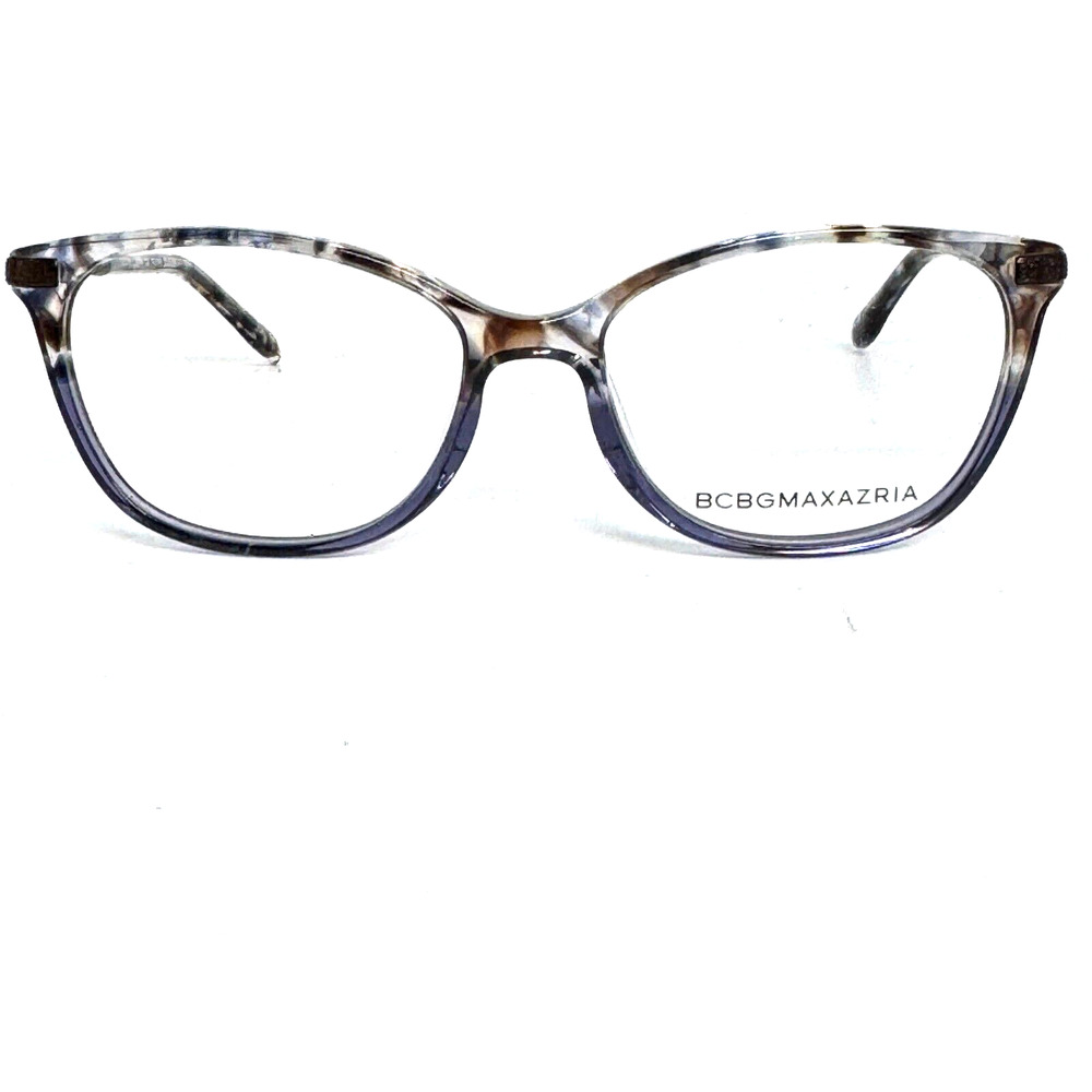 BCBGMAXAZRIA ROWAN Blue Brown Fade Eyeglasses Frame 52-16-130mm H16708